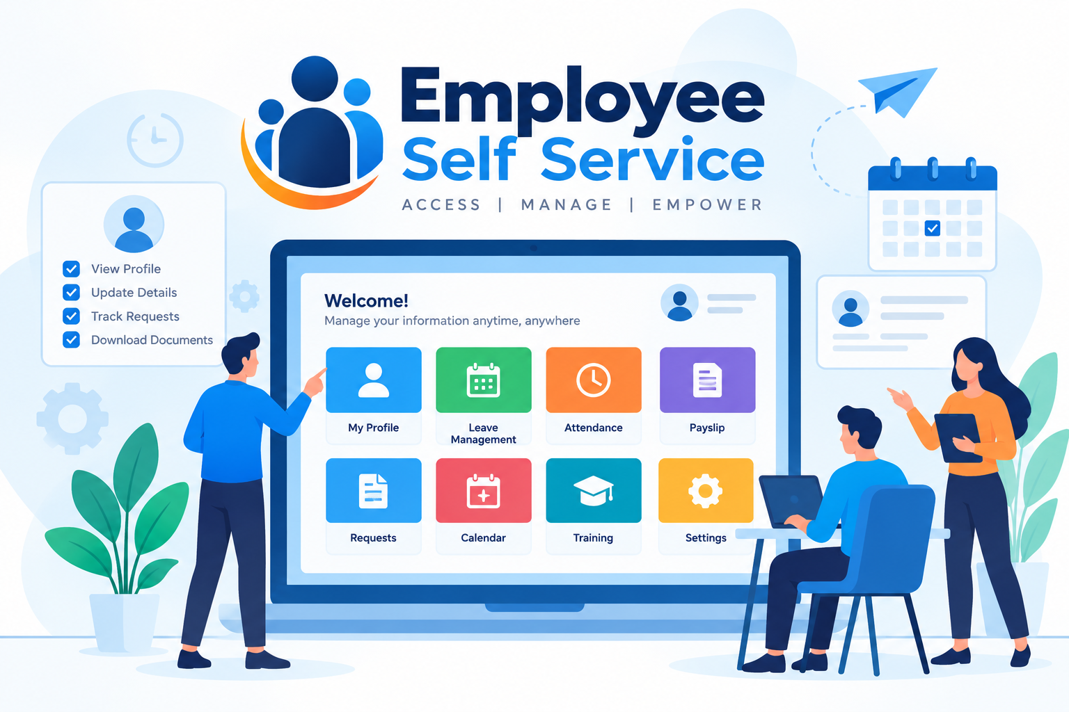 Employee Self-Service (ESS) Software business software